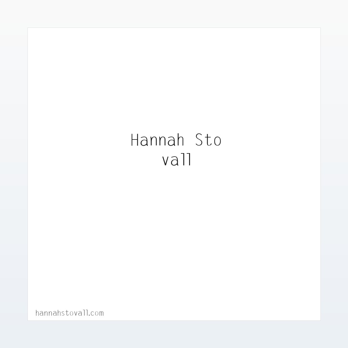 Hannah Stovall 方图